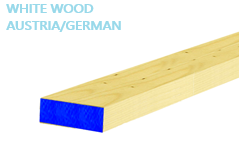 WHITEWOOD 2 x 4 x 13FT.